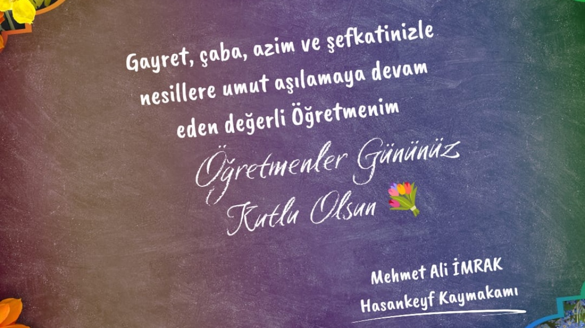 24 KASIM ÖĞRETMENLER GÜNÜ